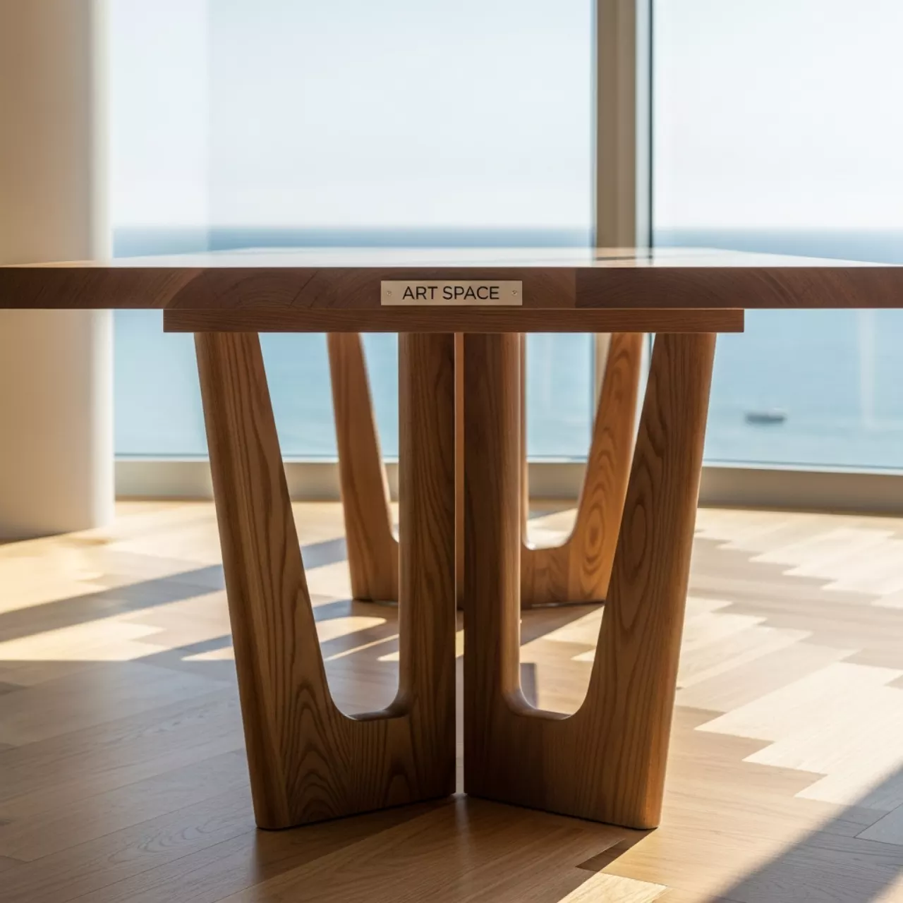 Аренда Стол обеденный деревянный Vulcano в Grand Karat Sochi — ART SPACE