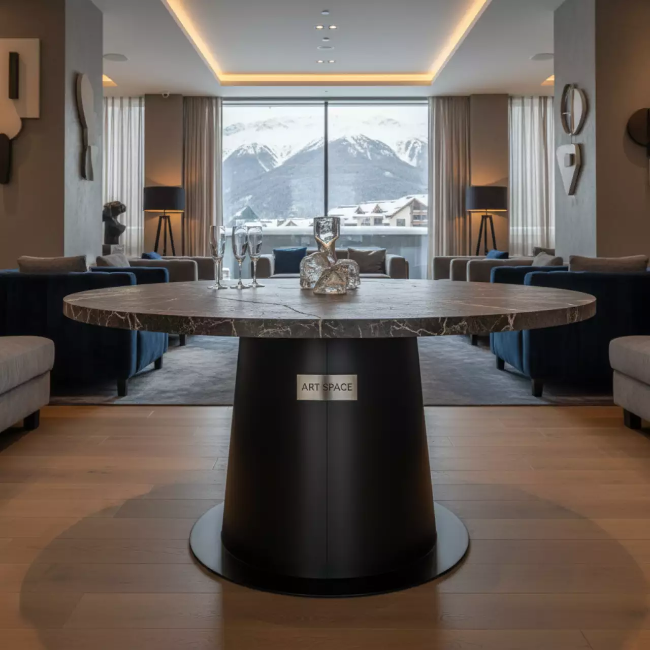 Аренда Стол обеденный Fuoz Werzalit Fantasy в Golden Tulip Rosa Khutor — ART SPACE