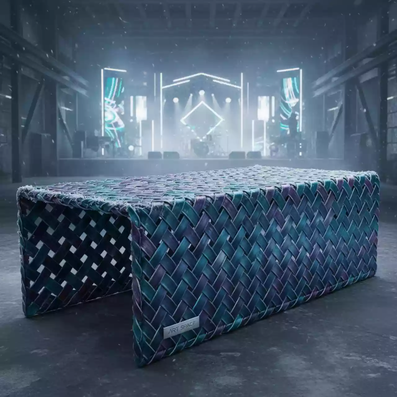 Аренда Стол обеденный Juniper Poliweave в лофте «Студия 21» — ART SPACE