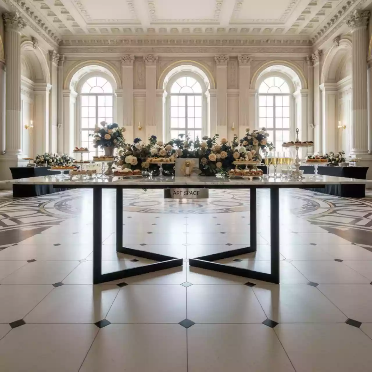 Аренда Стол обеденный керамический Pioneer 3.0 в Gamma Sirius — ART SPACE