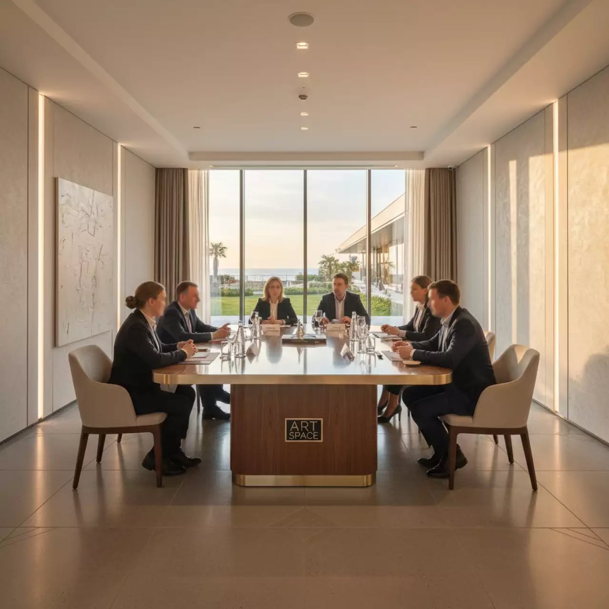 Аренда Стол обеденный квадратный капучино DECO в Rodina Grand Hotel & SPA — ART SPACE