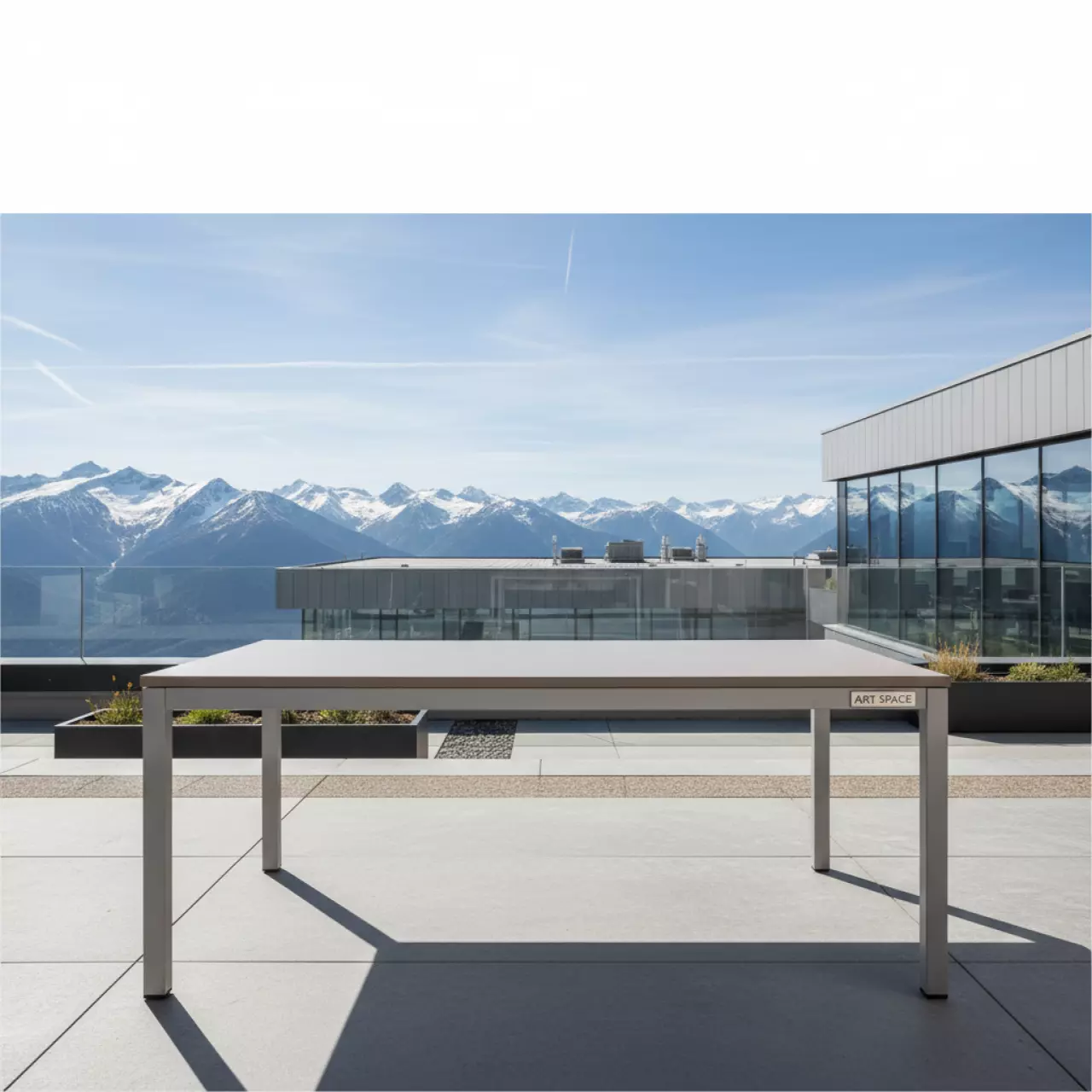 Аренда Стол обеденный ламинированный Idea на площадке Rosa Peak (2320м) — ART SPACE