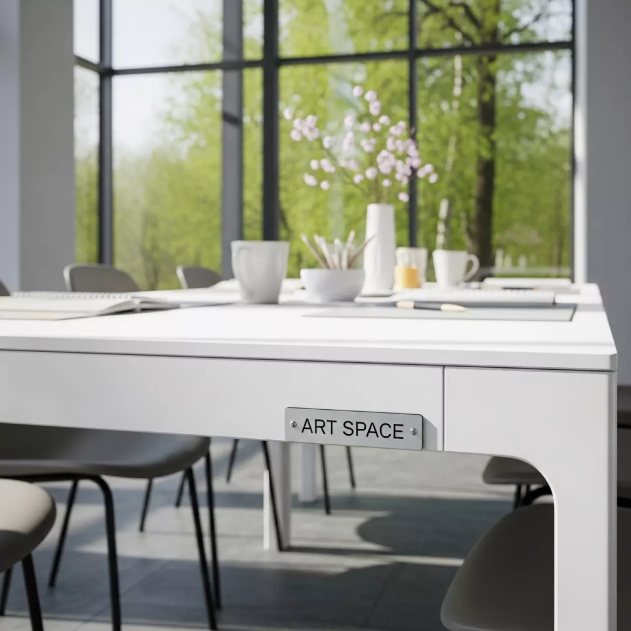 Аренда Стол обеденный пластиковый Eco Fixed в отеле «Звездный» — ART SPACE