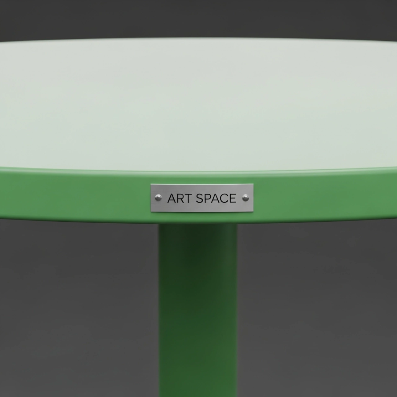 Аренда Стол обеденный пластиковый Step Step Mini агава Ø605х765 мм в ресторане «Магадан» — ART SPACE