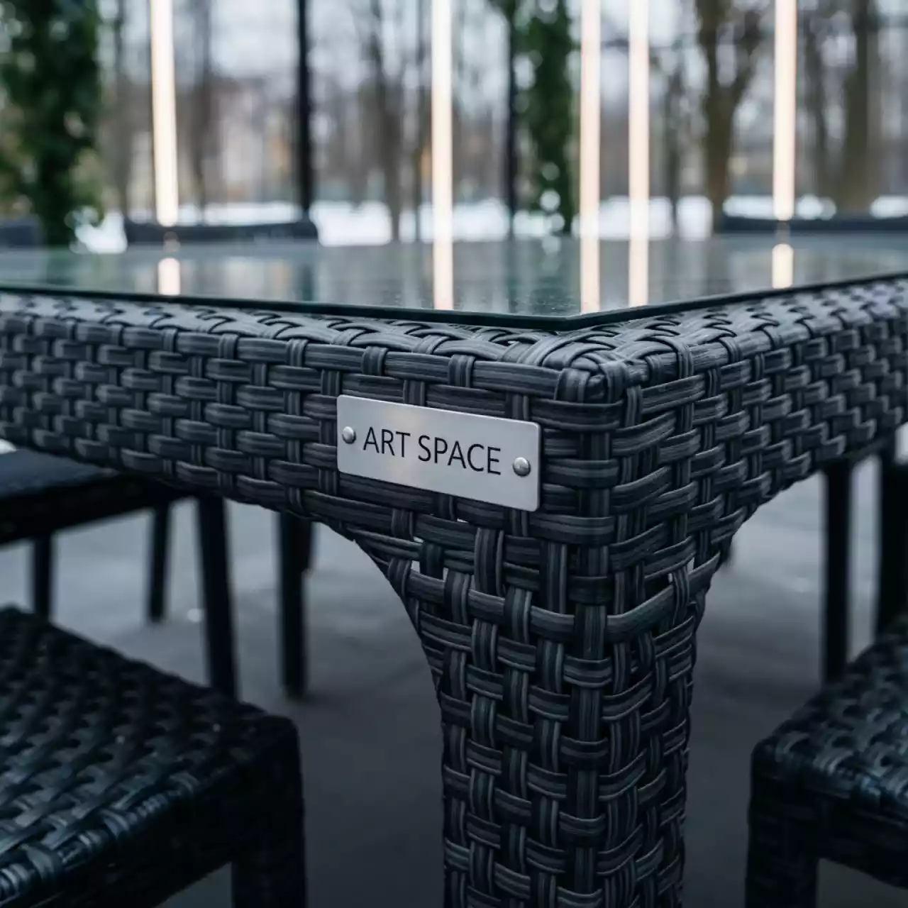 Аренда Стол обеденный плетеный Primo в парке «Ривьера» — ART SPACE