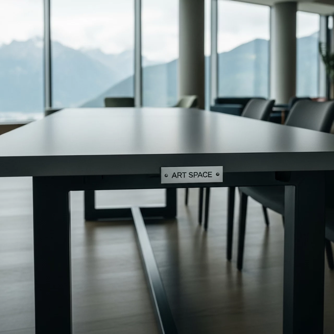 Аренда Стол обеденный прямоугольный KORILIUS 170 серый в Green Flow Hotel — ART SPACE