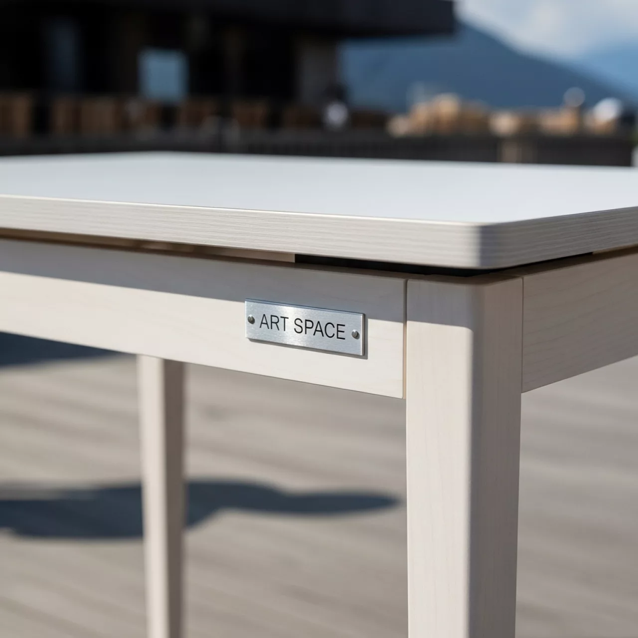 Аренда Стол обеденный складной ламинированный Domino в казино «Сочи» — ART SPACE