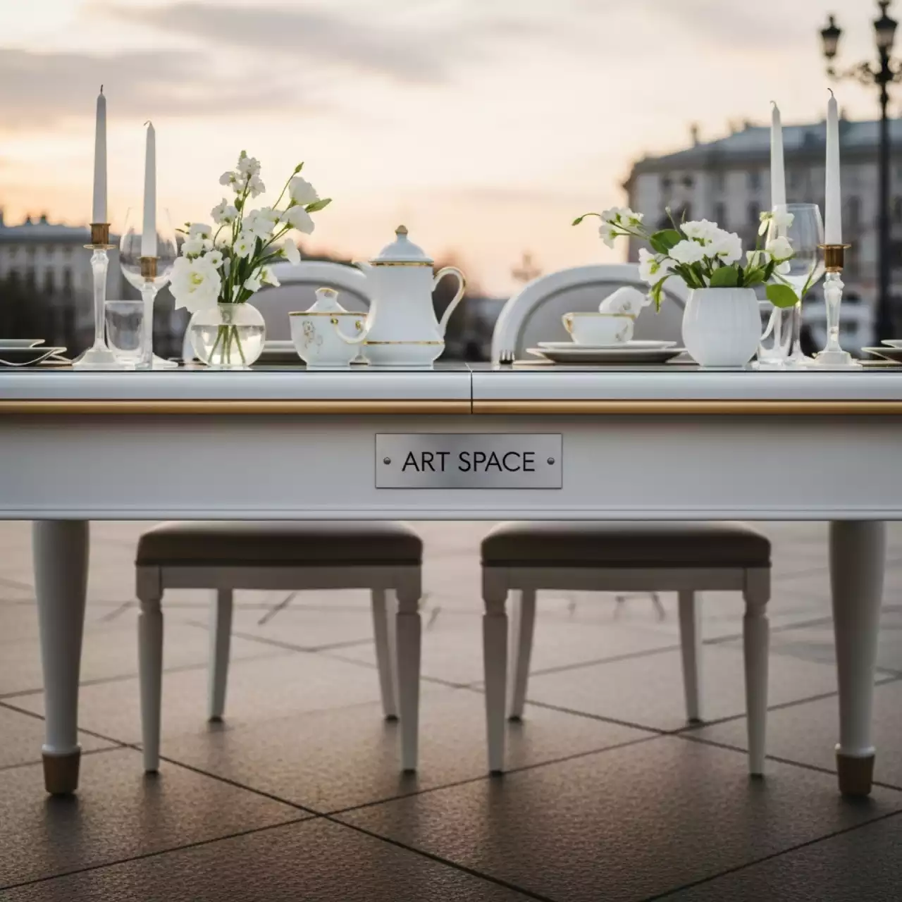 Аренда Стол обеденный T06 на Медальной площади — ART SPACE