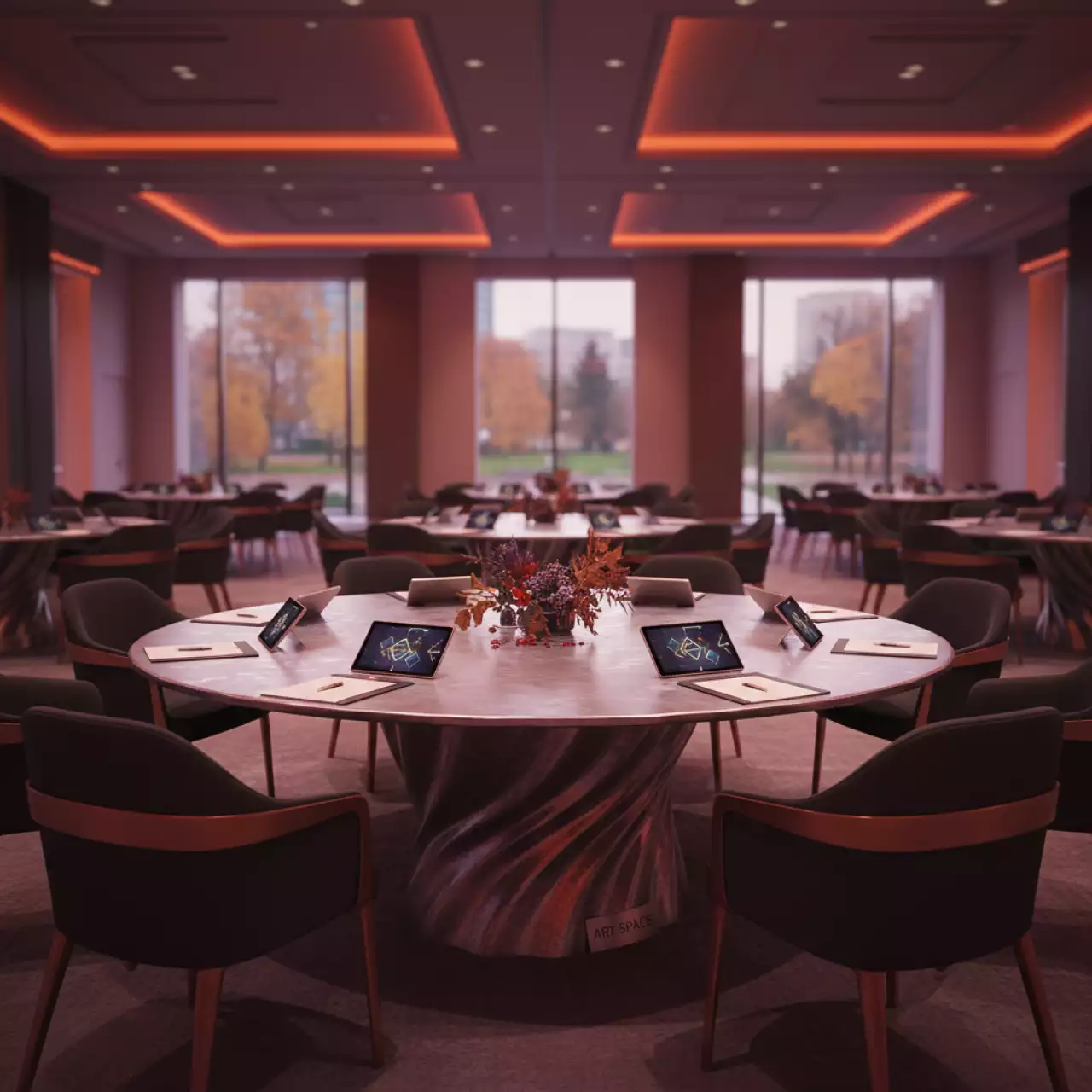 Аренда Стол Окленд диаметр 1200 мм патина в Sport Inn Hotel & Wellness — ART SPACE