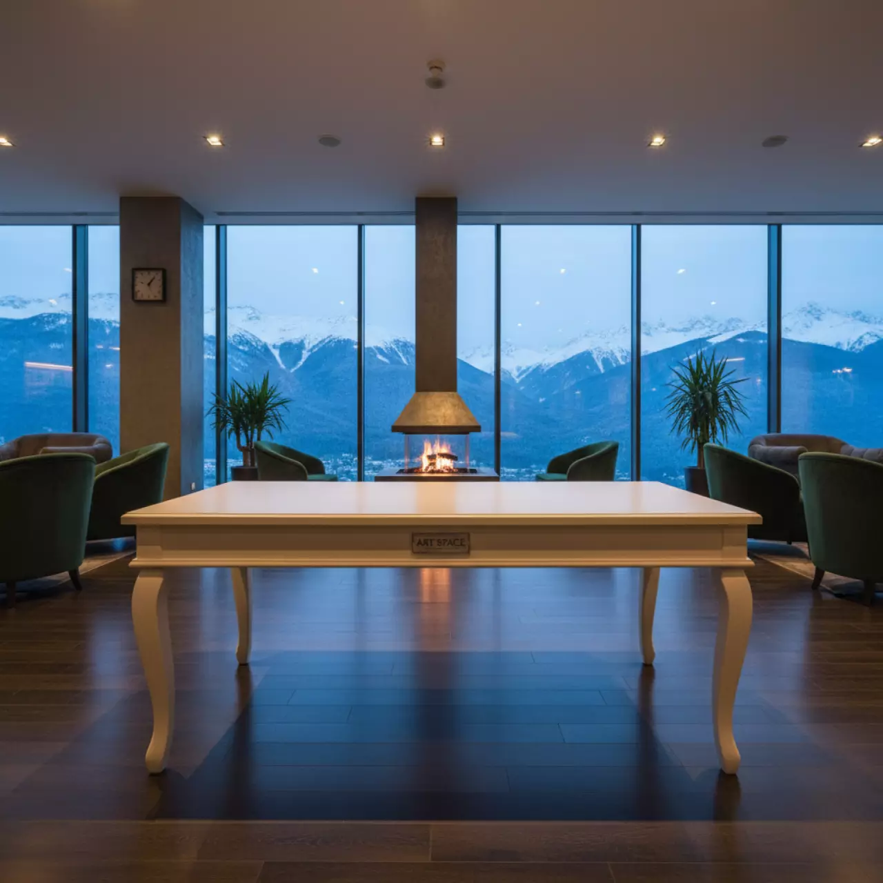 Аренда Стол Old White 120х75 см в Green Flow Hotel — ART SPACE