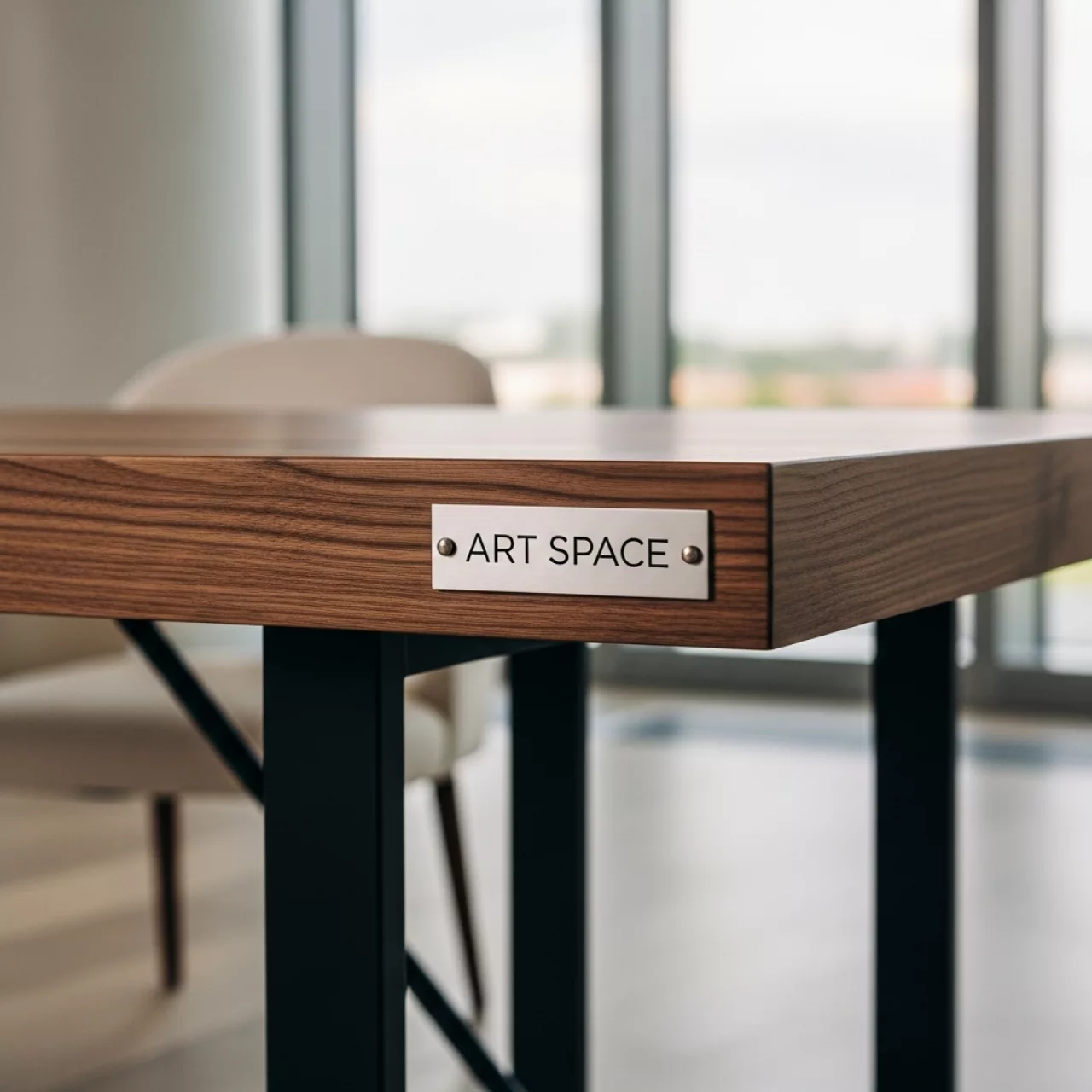 Аренда Стол парта Орех 140х60 см в Stella di Mosca — ART SPACE