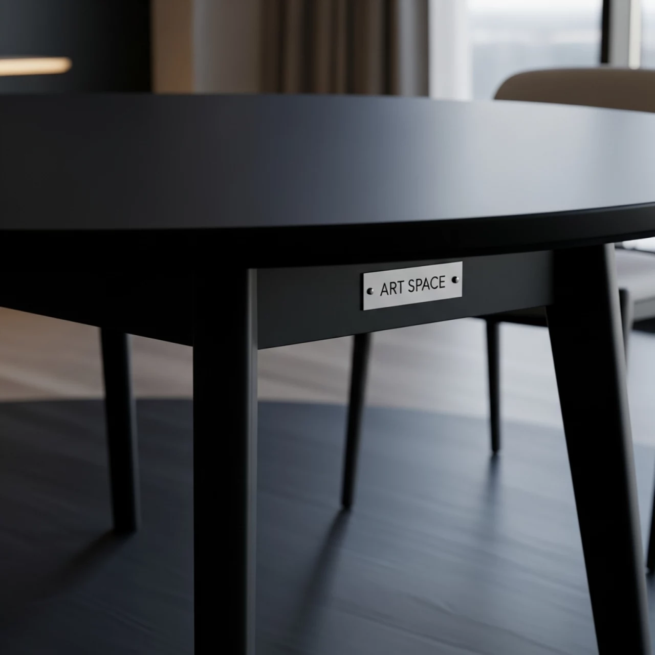 Аренда Стол переговорный круглый черный 180 см в Swissôtel Resort Sochi Kamelia — ART SPACE