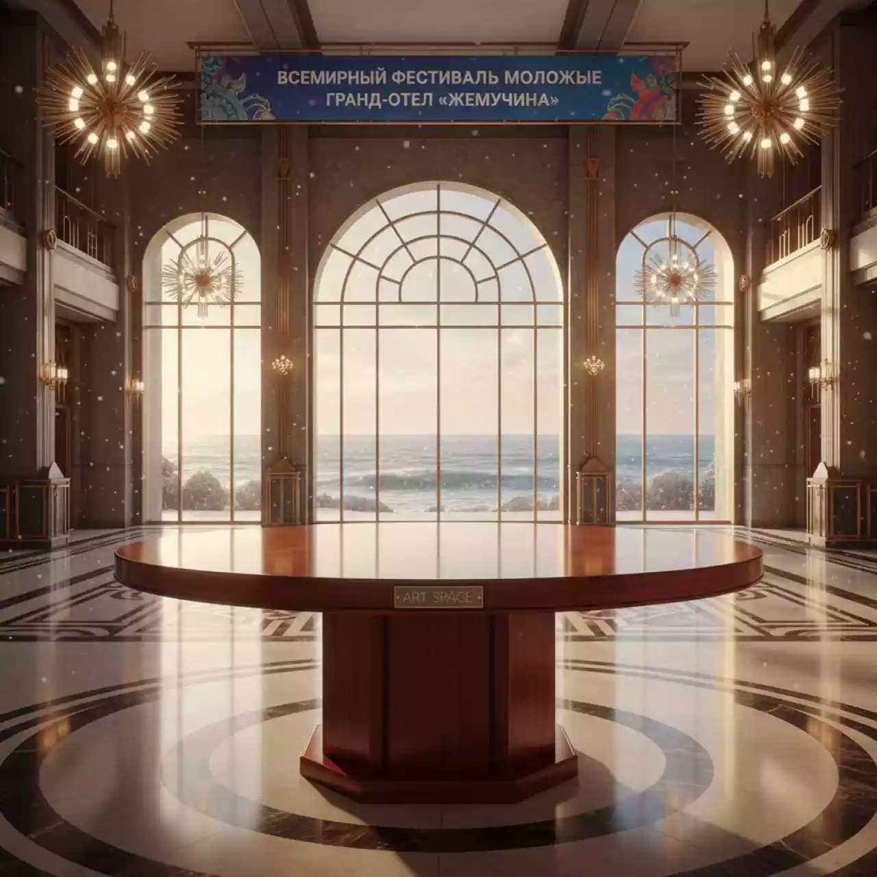 Аренда Стол ПГ К массив черешня в гранд-отеле «Жемчужина» — ART SPACE