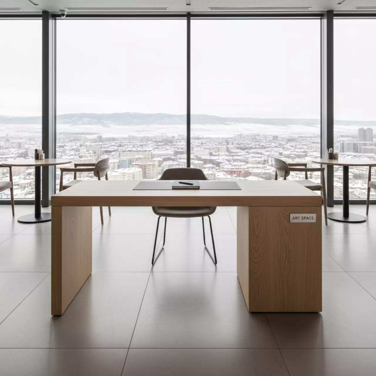 Аренда Стол письменный Accord дуб сонома в ресторане «Высота 5642» — ART SPACE