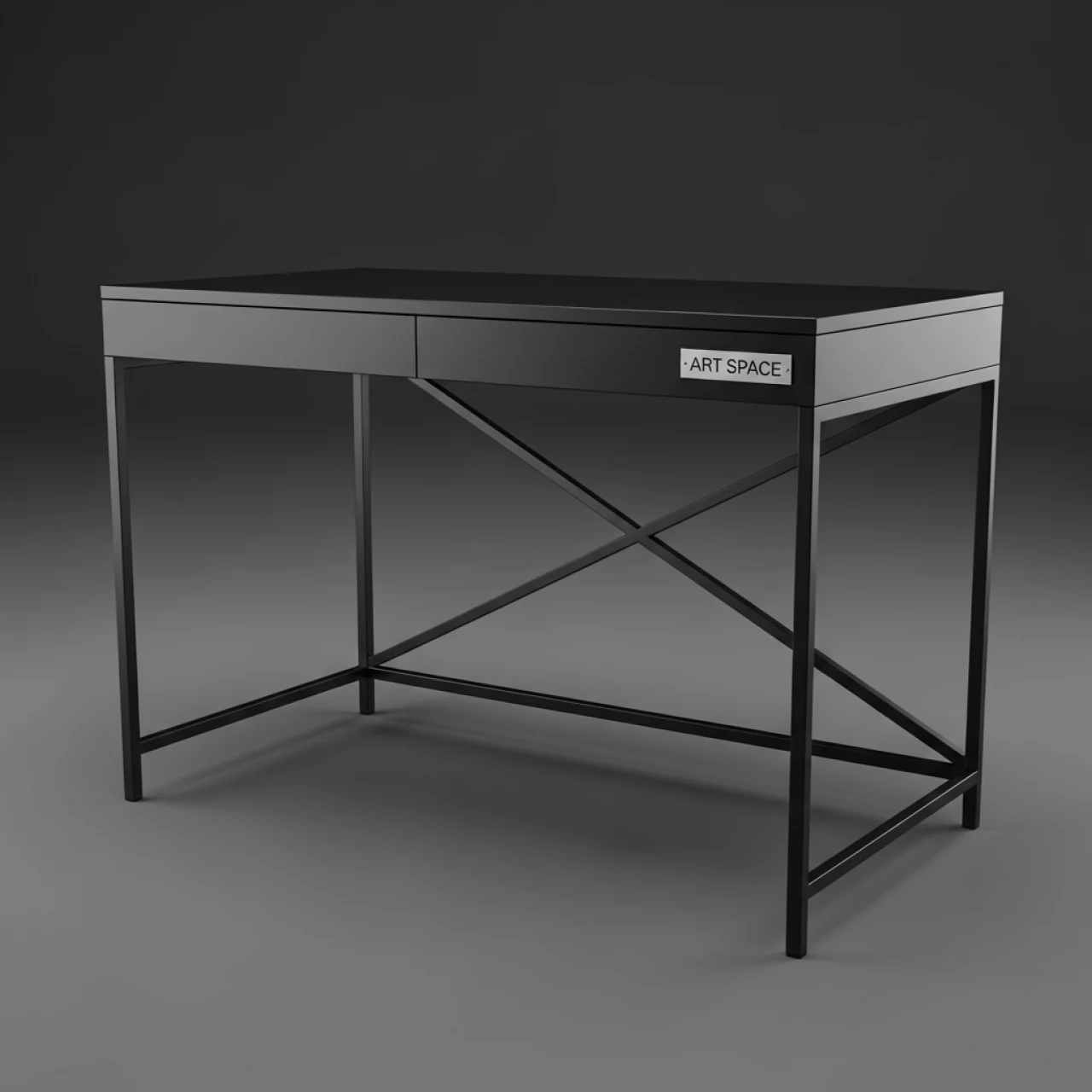 Аренда Стол письменный Опора черный в Red Arena — ART SPACE