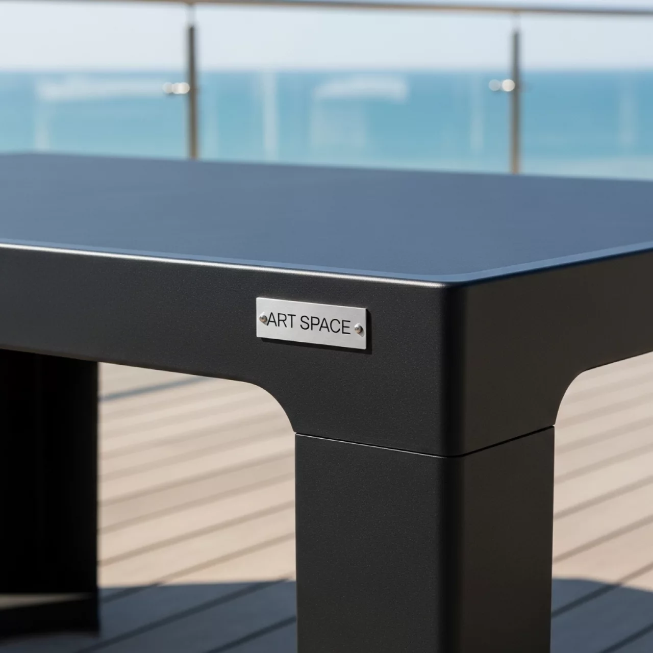 Аренда Стол пластиковый Air Table 140 черный 1400х800х740 мм в Mercure Сочи Центр — ART SPACE