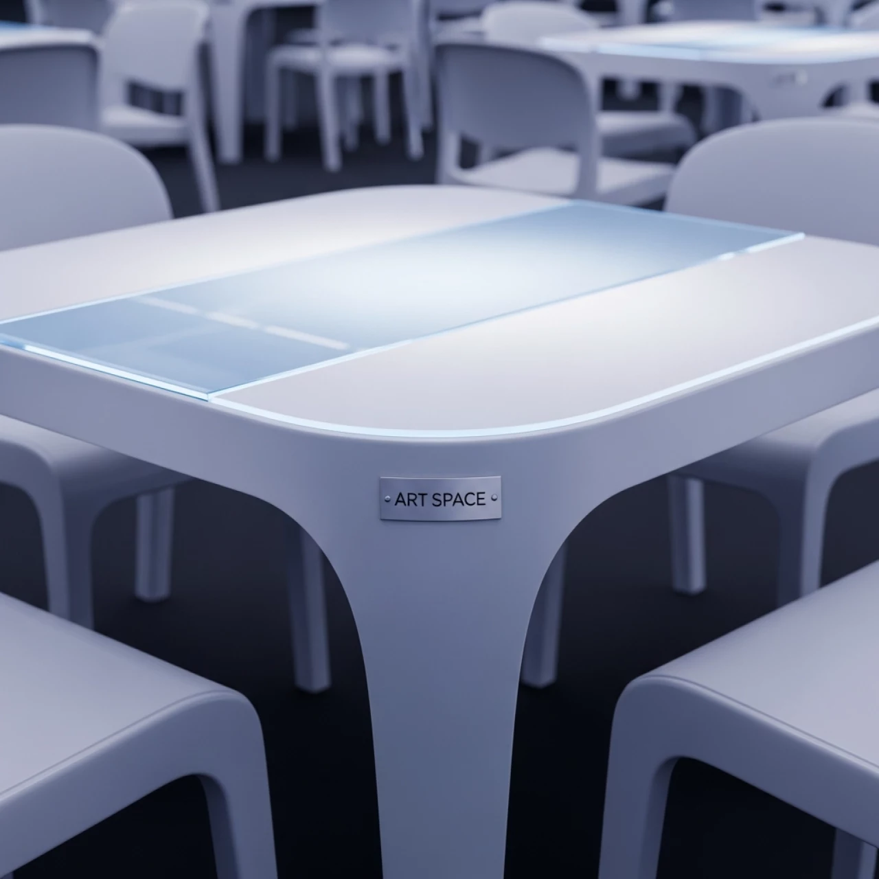 Аренда Стол пластиковый детский Snow Junior в ресторане «D.O.M» — ART SPACE