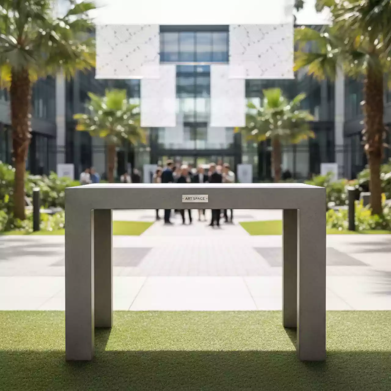 Аренда Стол пластиковый Fizzz Medium в Green Flow Hotel — ART SPACE