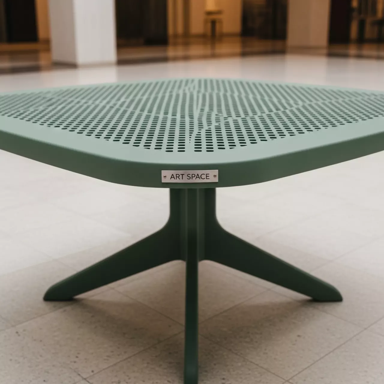 Аренда Стол пластиковый обеденный Clip 70 агава в Mercure Сочи Центр — ART SPACE
