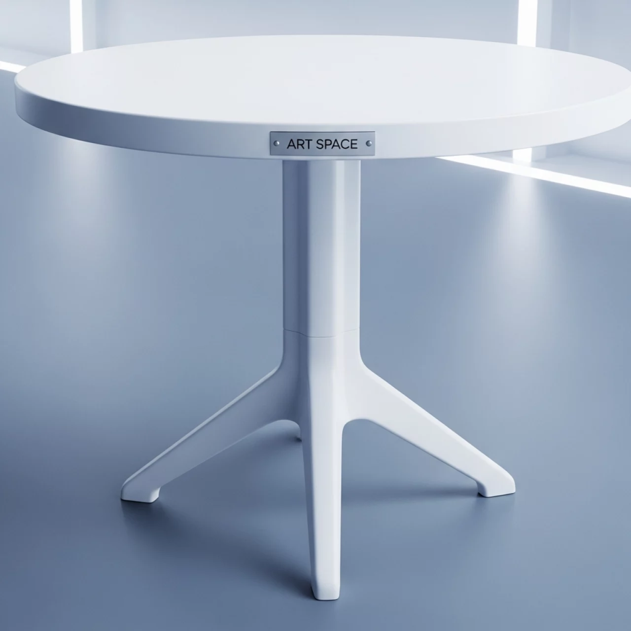 Аренда Стол пластиковый обеденный Spritz Spritz Mini белый Ø605х765 мм в Panorama by Mercure — ART SPACE