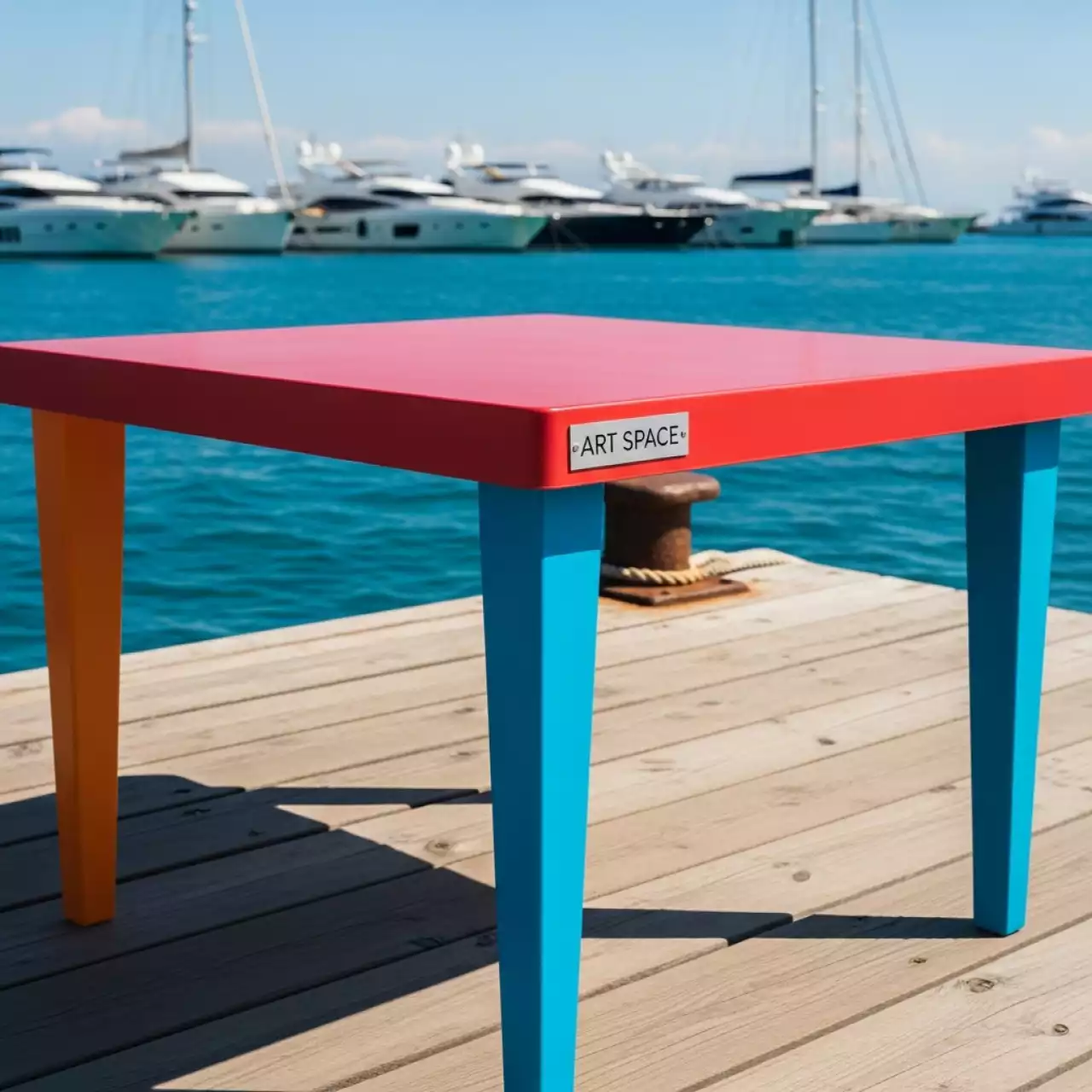 Аренда Стол пластиковый Paris Table 70 на парусной регате (Сочи) — ART SPACE