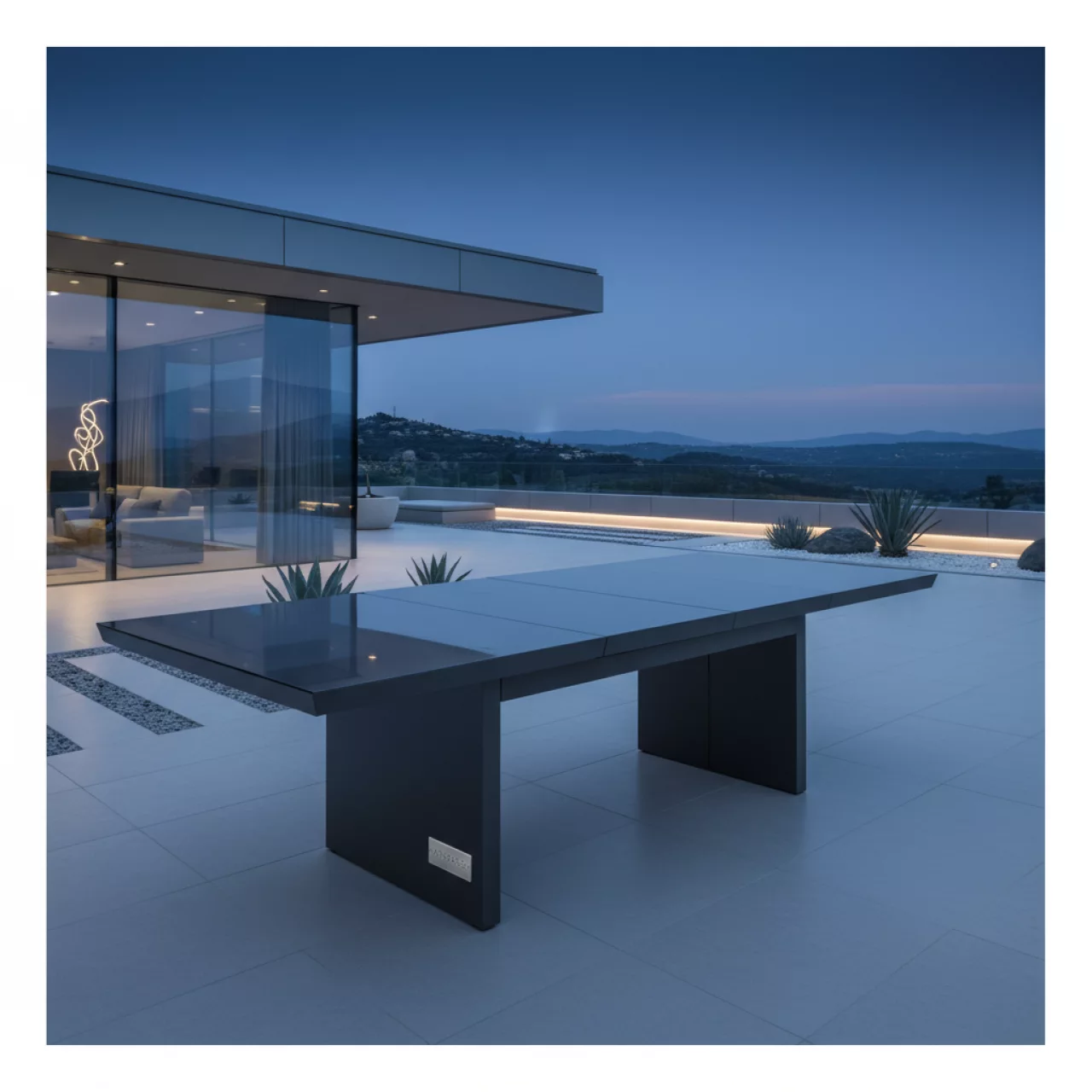 Аренда Стол пластиковый раздвижной Alloro 210 Extensible на вилле «Анна» — ART SPACE