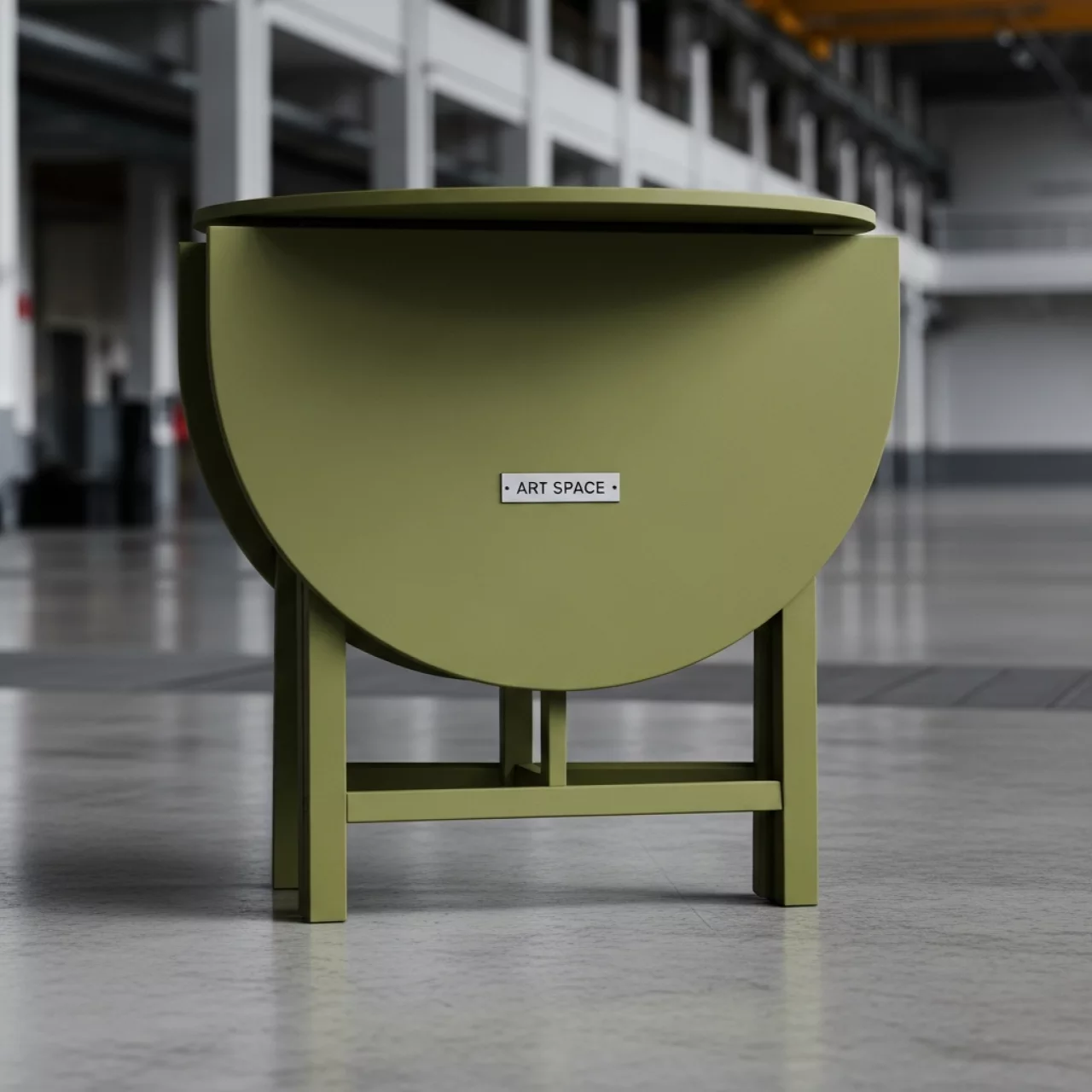 Аренда Стол пластиковый складной Sky Folding Table 60 оливковый 600х740 мм в гранд-отеле «Жемчужина» — ART SPACE