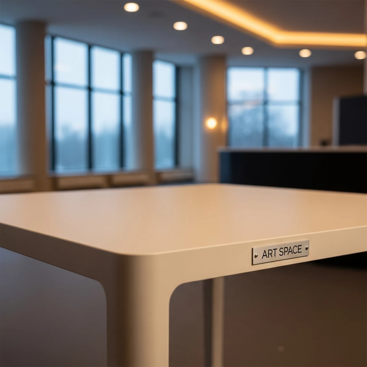 Аренда Стол пластиковый Sky Table 80 бежевый 800х800х740 мм в санатории «Октябрьский» — ART SPACE