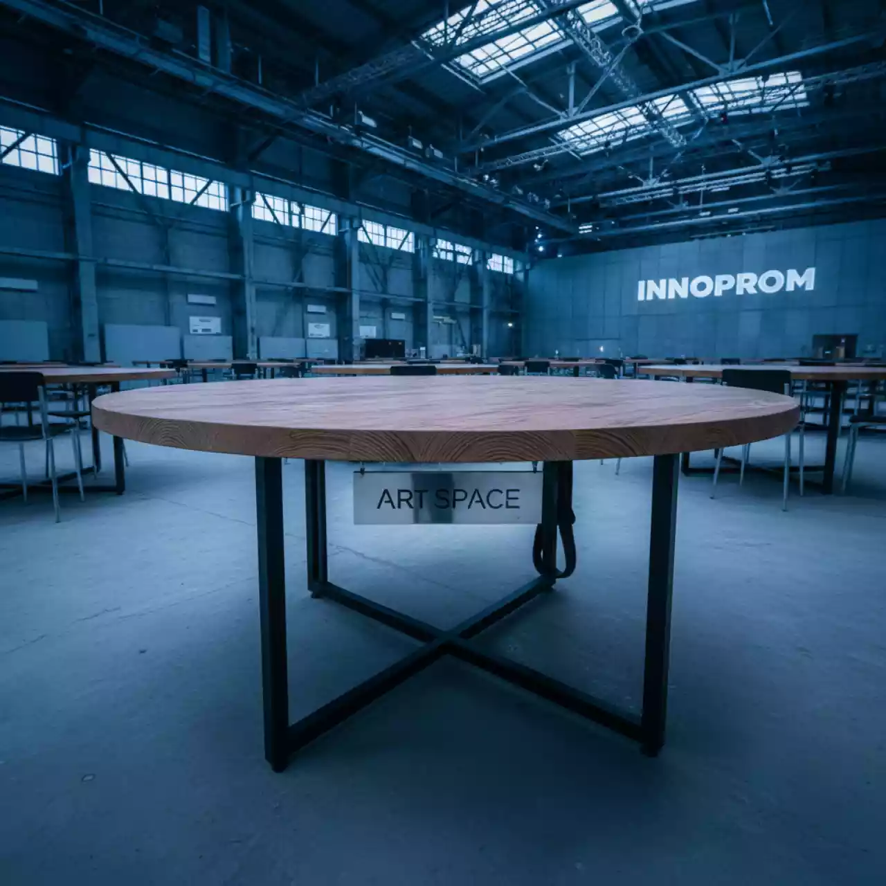 Аренда Стол под скатерть банкетный Banquet d 152 в VK Stadium Sirius — ART SPACE