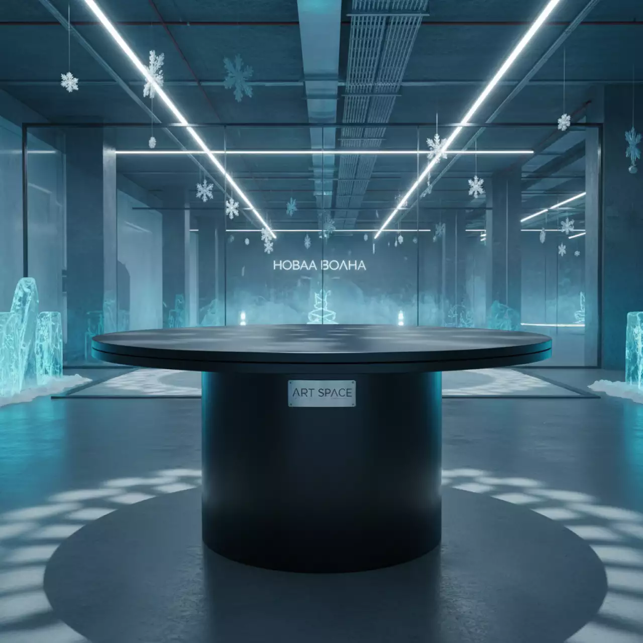 Аренда Стол поворотный 3D Space M 70 48 в Керлинговом центре «Ледяной куб» — ART SPACE