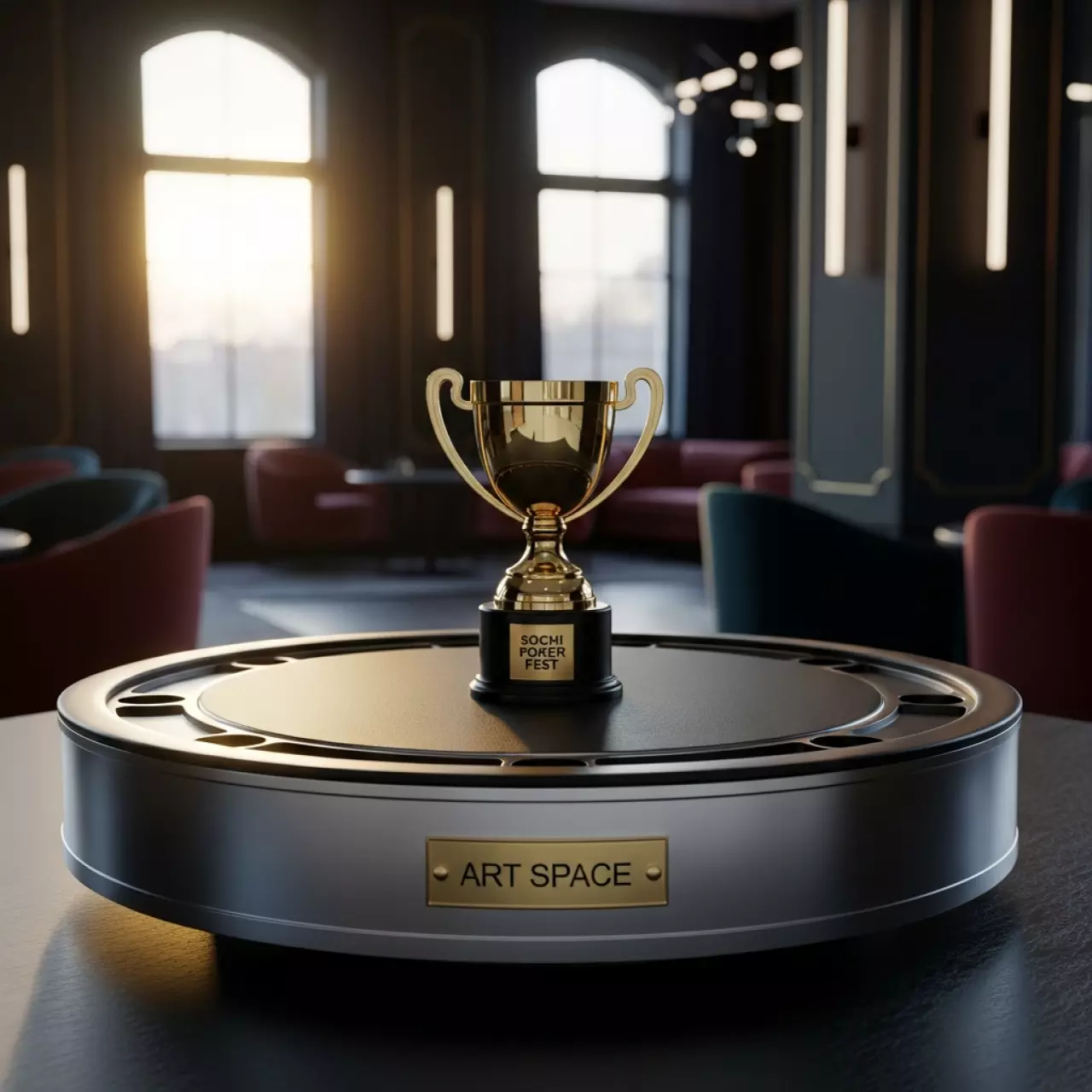 Аренда Стол поворотный 3D Space M 70 96 в Boutique Hotel PORTUM 1905 — ART SPACE