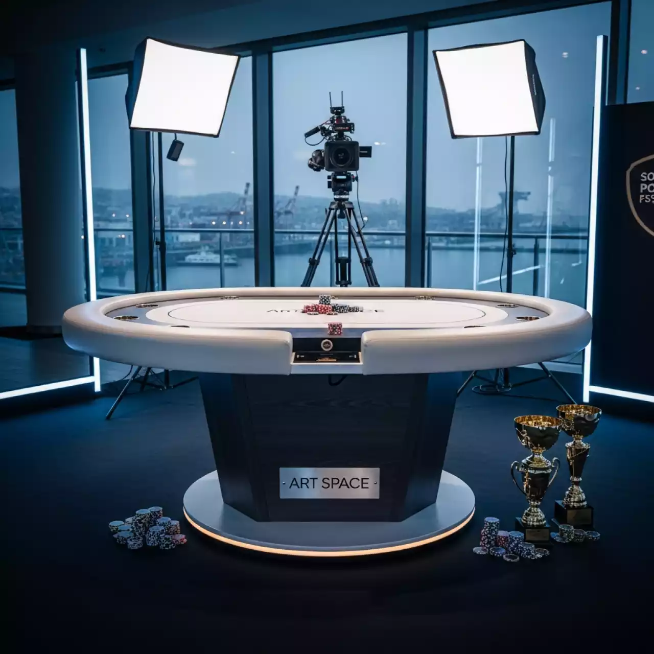 Аренда Стол поворотный 3D Space SM 60 48 в зале «Чайка» (Морпорт) — ART SPACE