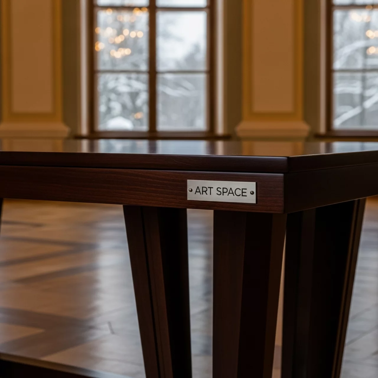 Аренда Стол прямоугольный DECO 180 шоколад в усадьбе Голицына — ART SPACE