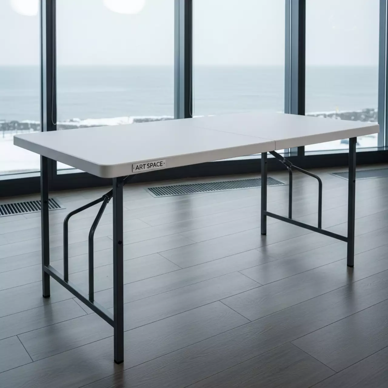 Аренда Стол прямоугольный складной Кейт 182х74 см пластик в ресторане «Магеллан» — ART SPACE