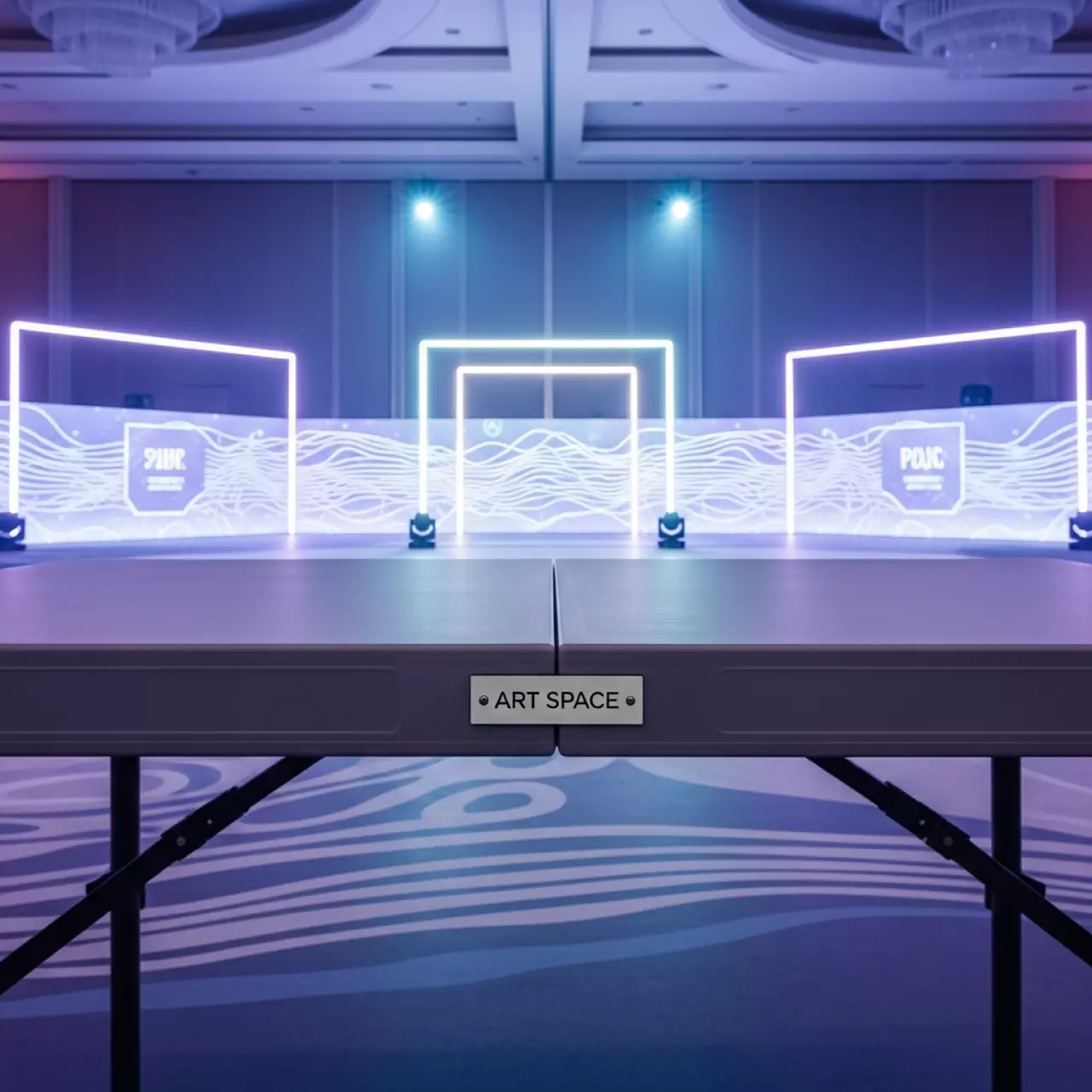 Аренда Стол прямоугольный складной пластиковый Кейт 182х74 см в отеле «Богатырь» — ART SPACE