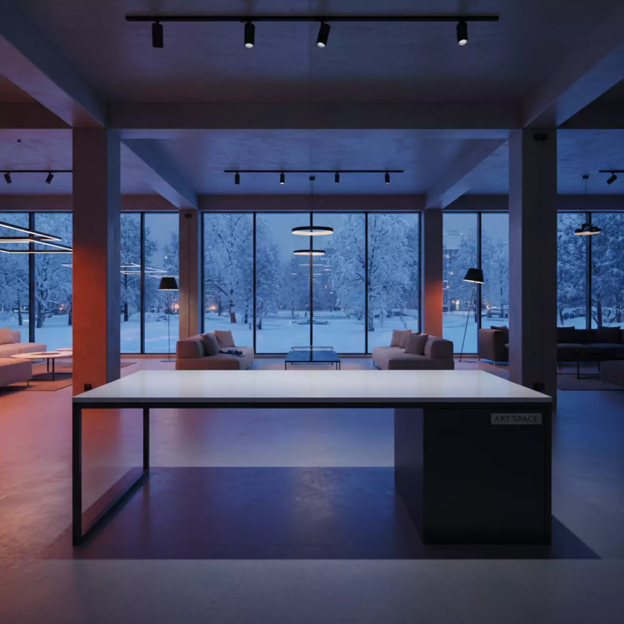 Аренда Стол рабочий 1000х600 белый в Mantera Supreme — ART SPACE