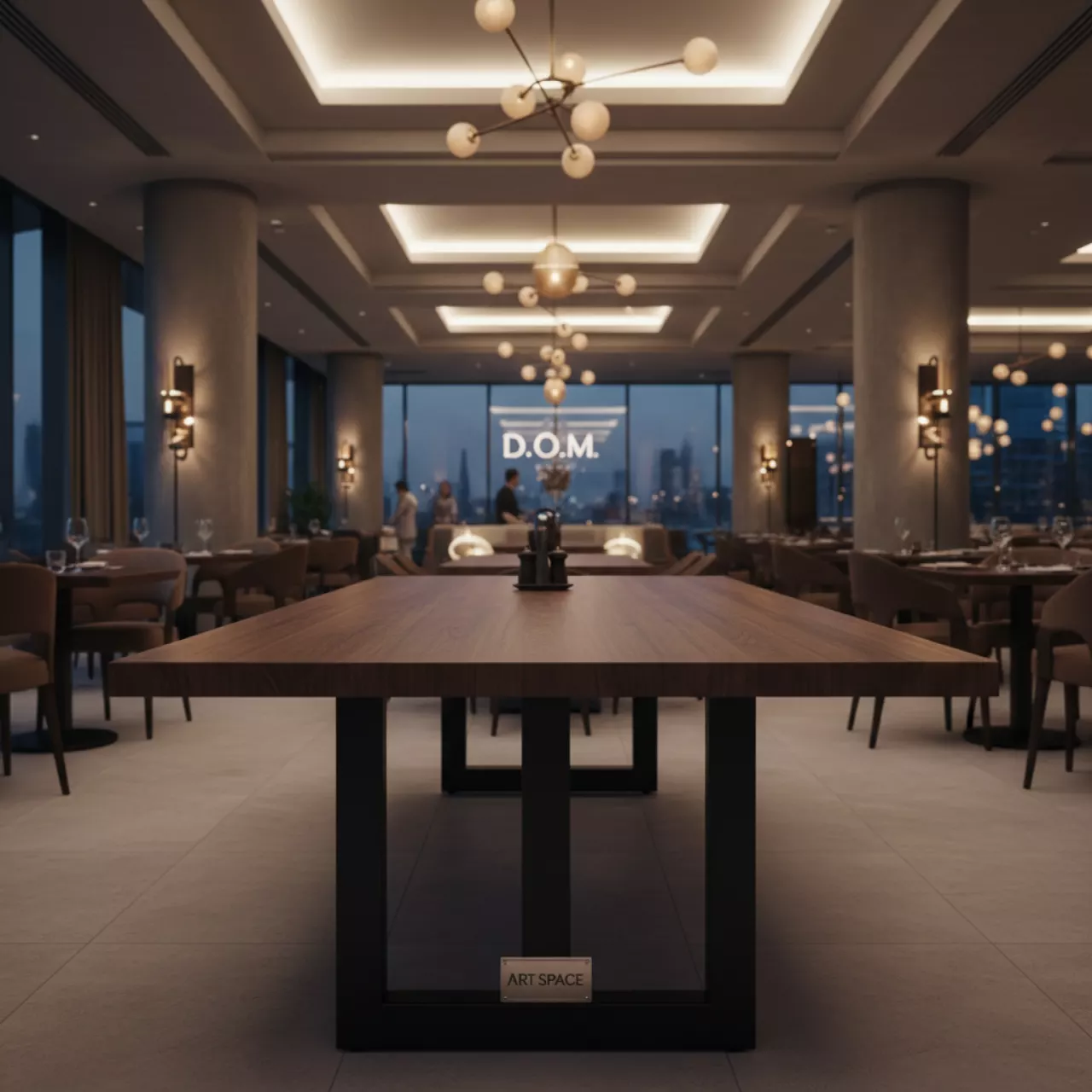Аренда Стол рабочий 1600х900 брауни в ресторане «D.O.M» — ART SPACE