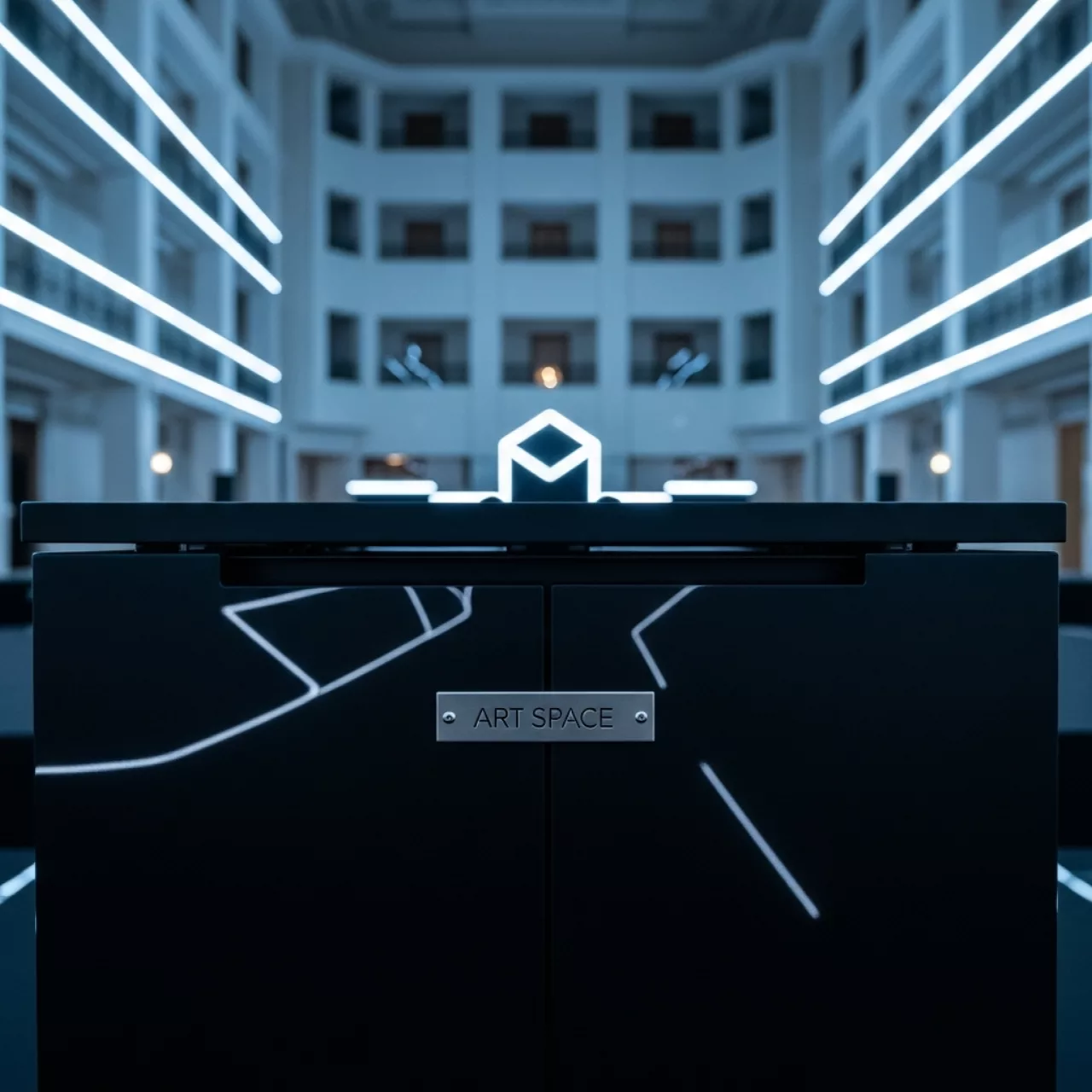 Аренда Стол раскладной Folding Black 293х105 в отеле «Богатырь» — ART SPACE