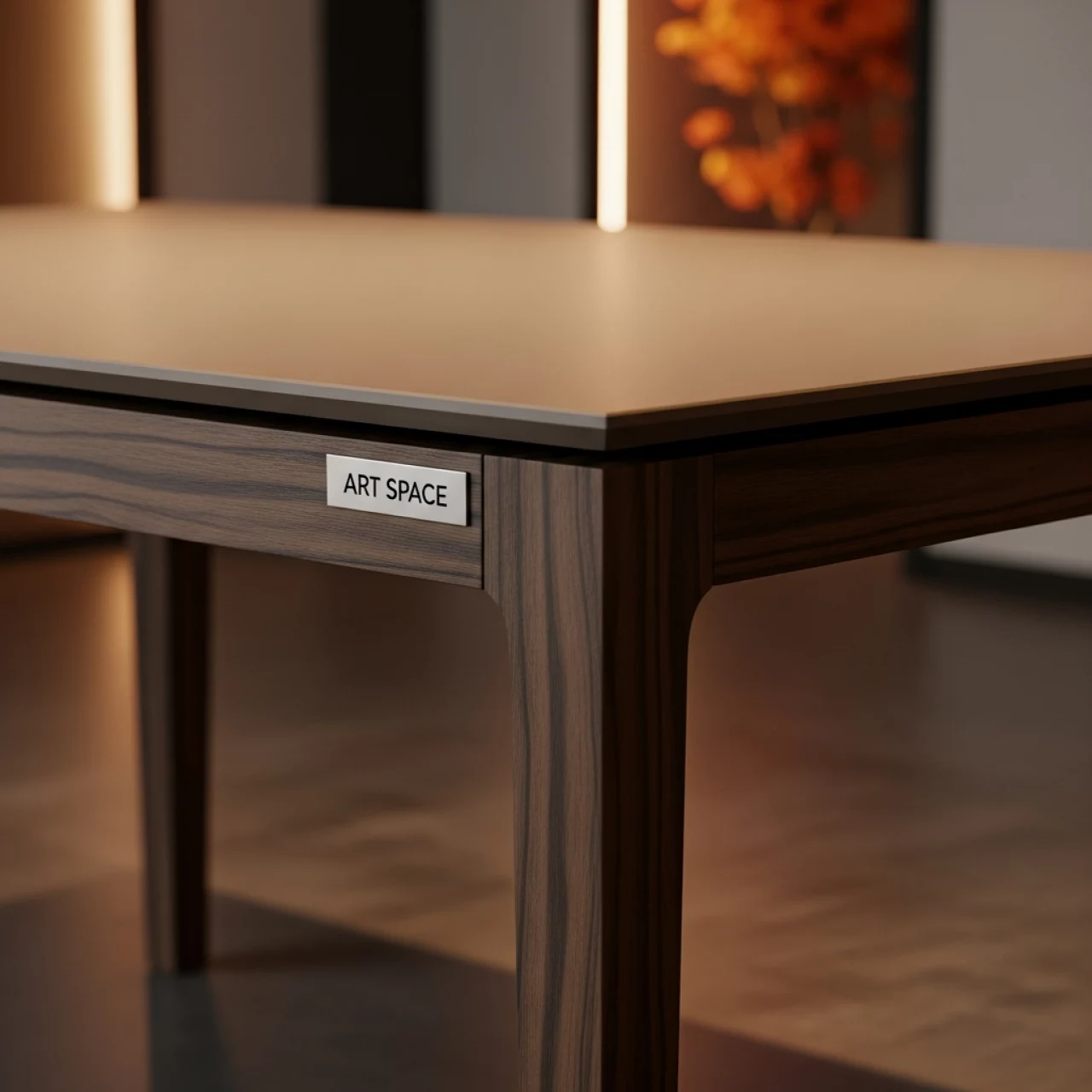 Аренда Стол Раймунд венге бежевый в Mantera Supreme — ART SPACE