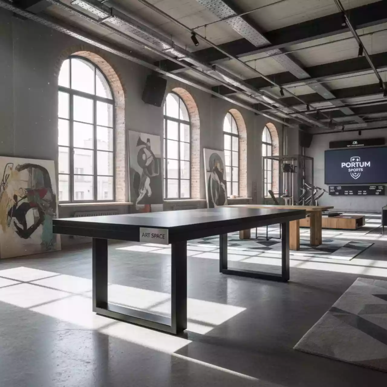 Аренда Стол раздвижной Фэйвор лавант черный в Boutique Hotel PORTUM 1905 — ART SPACE