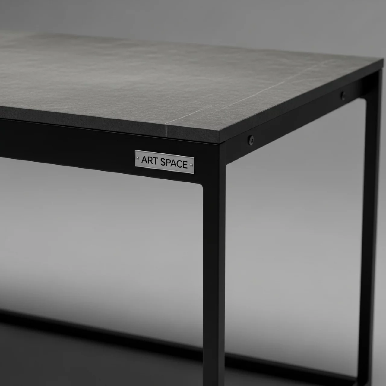 Аренда Стол раздвижной Лаки мини 900х300 мм фаерстоун черный муар в Grand Karat Sochi — ART SPACE