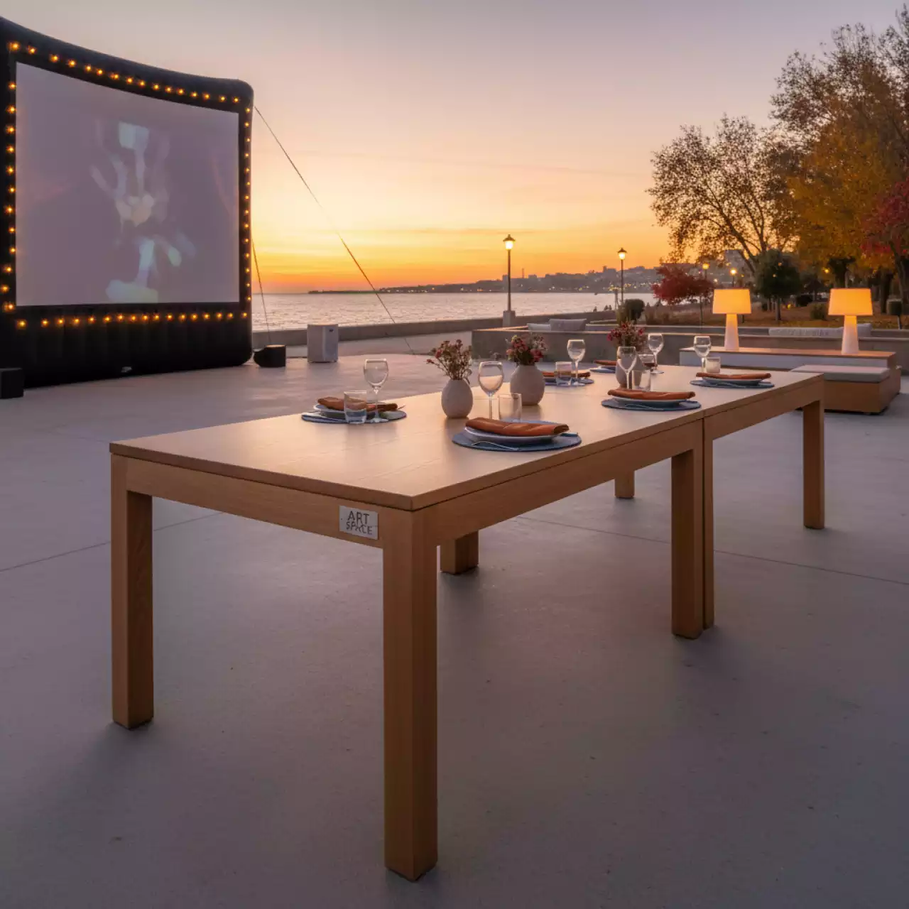 Аренда Стол раздвижной обеденный Boddy на Имеретинской набережной — ART SPACE