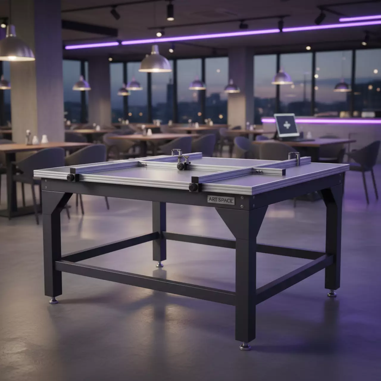 Аренда Стол с направляющими для Paperfox КВ 32 в ресторане «Магеллан» — ART SPACE