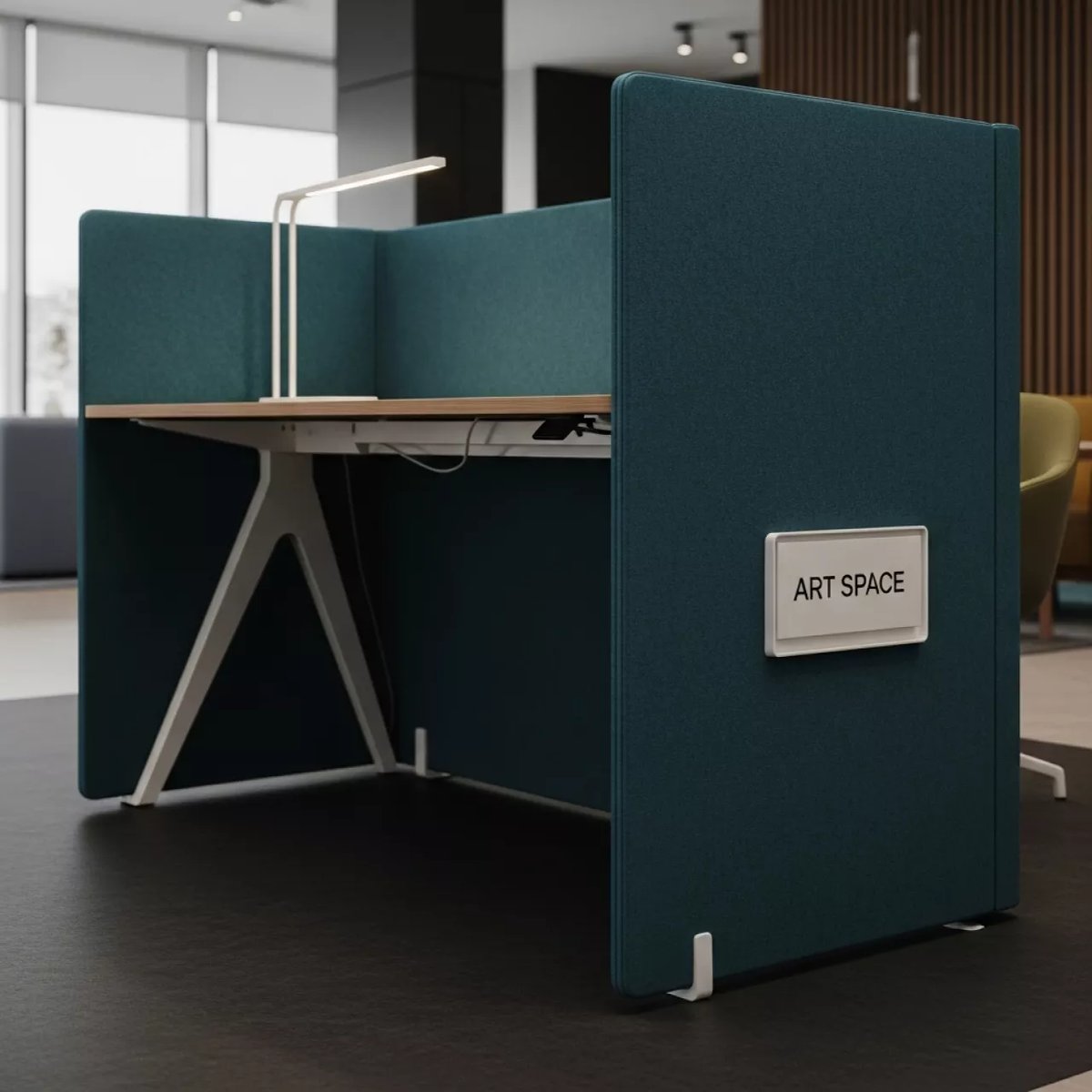 Аренда Стол с перегородкой Buddy Hub Desk CCO в Courtyard by Marriott Sochi — ART SPACE