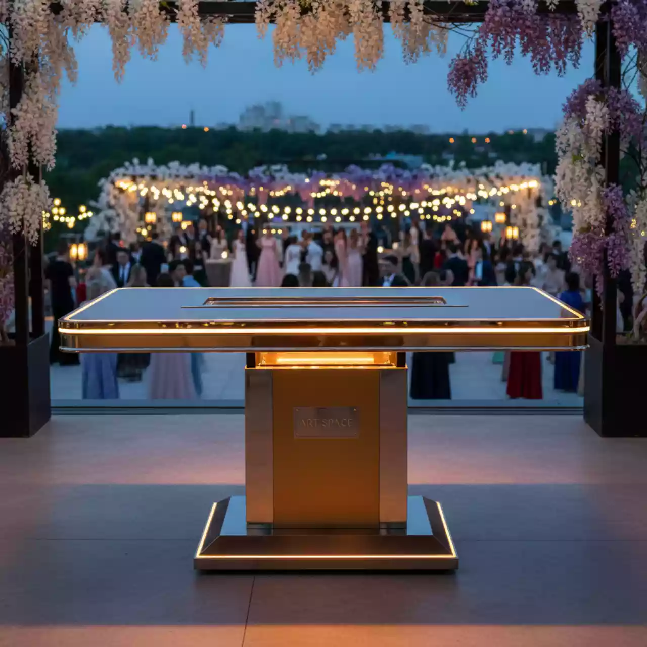 Аренда Стол с подогревом Hottable S1001 Karacabey 93700 в ресторане «Магеллан» — ART SPACE