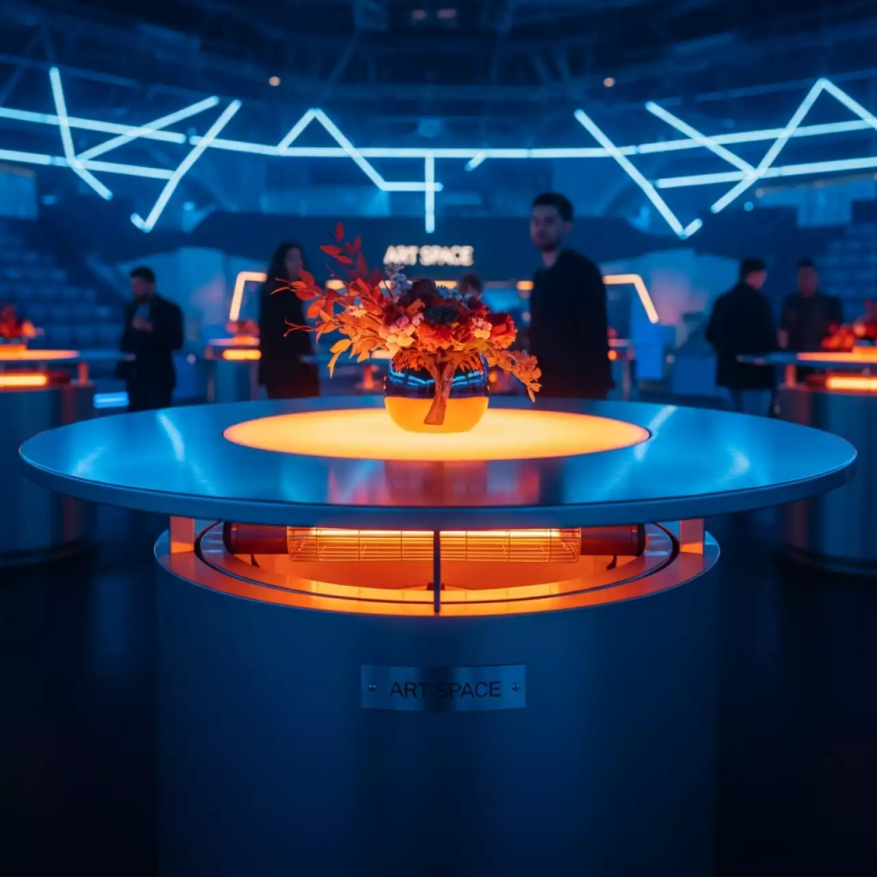 Аренда Стол с подогревом Hottable S1001 karacabey в Керлинговом центре «Ледяной куб» — ART SPACE