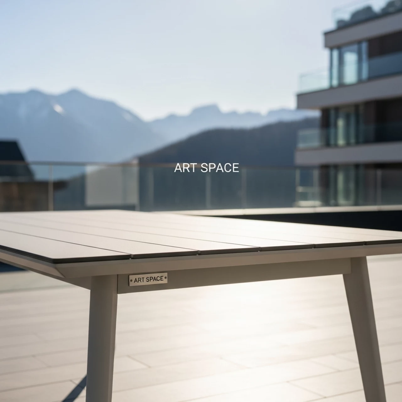 Аренда Стол садовый Гауди 160х90х72 см в Radisson Hotel Rosa Khutor — ART SPACE