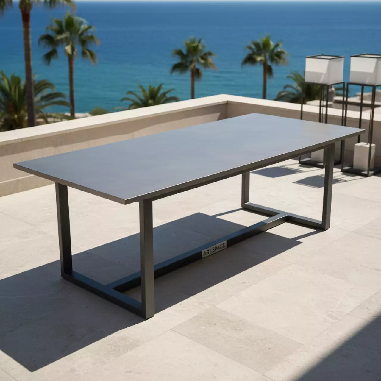 Аренда Стол серый шампань Лидер 2 1800х900 в отеле Radisson Lazurnaya — ART SPACE