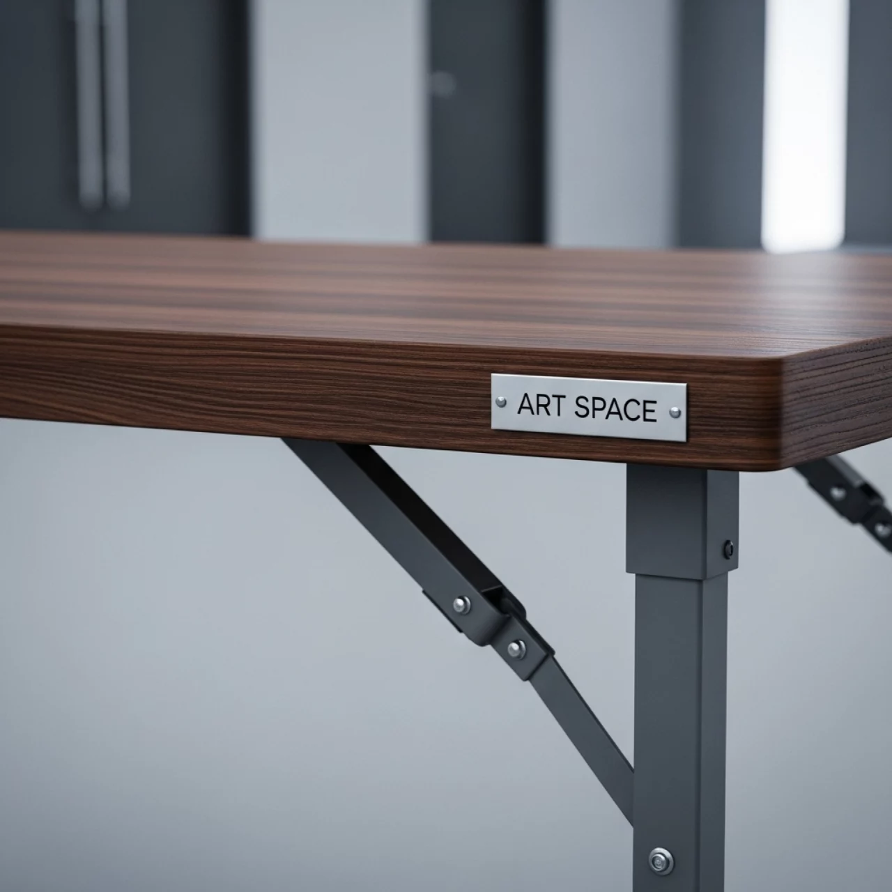 Аренда Стол складной чемодан пластиковый коричневый Кейт 120 в Pullman Sochi Centre — ART SPACE