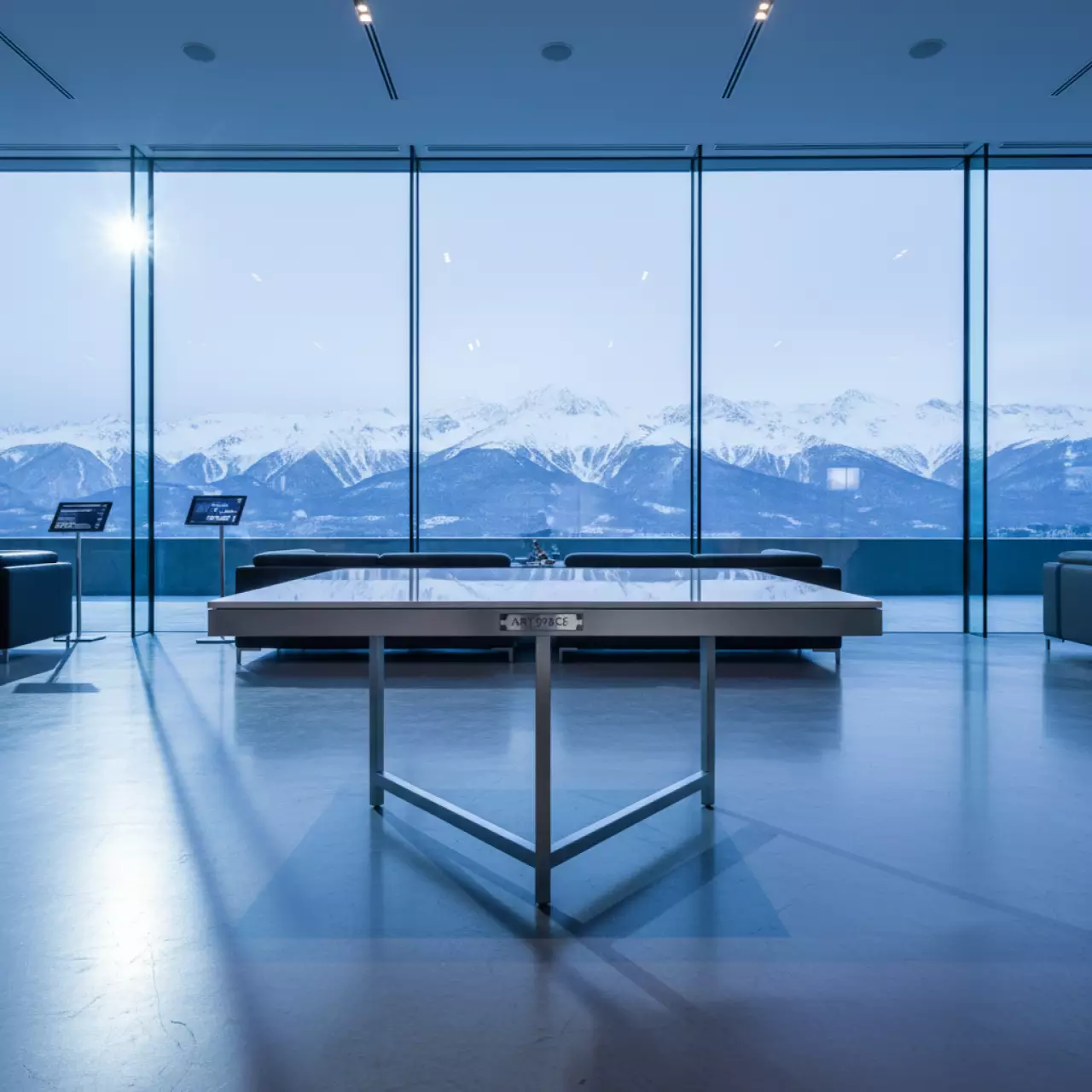 Аренда Стол складной квадратный 80х80х90 см в Radisson Collection Paradise — ART SPACE